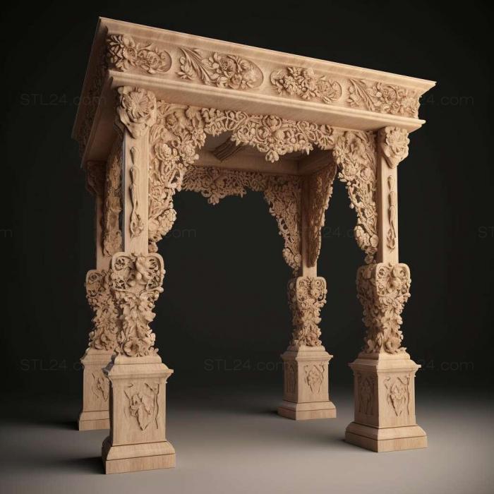 Ideas (Chuppah 3, IDEA_7767) 3D models for cnc